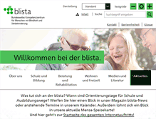 Tablet Screenshot of matrix.blista.de