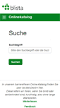Mobile Screenshot of katalog.blista.de